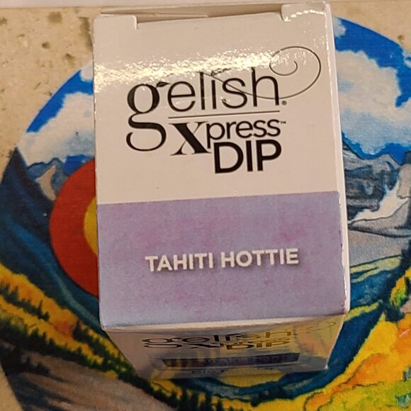 GELISH XPRESS DIP POWDER - TAHITI HOTTIE - Picture 5 of 10